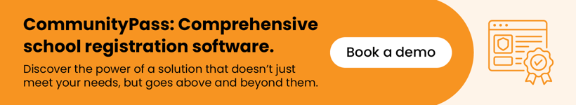 CommunityPass: Comprehensive school registration software. Discover the power of a solution that doesn’t just meet your needs, but goes above and beyond them. Click to book a demo.